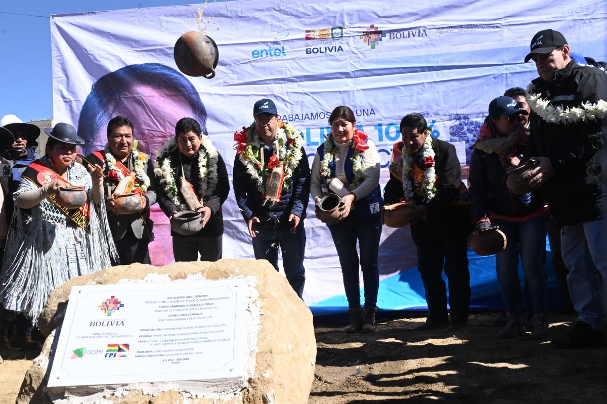 En Viacha empieza la construcción de la planta de productos cárnicos por Bs 10, 4 millones