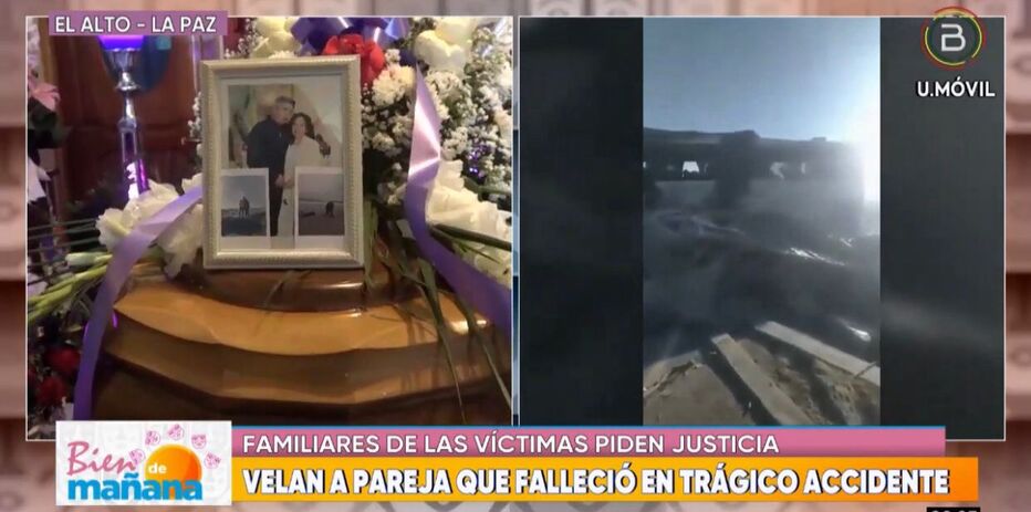 Velan a fallecidos del accidente en Patacamaya, heridos se recuperan favorablemente