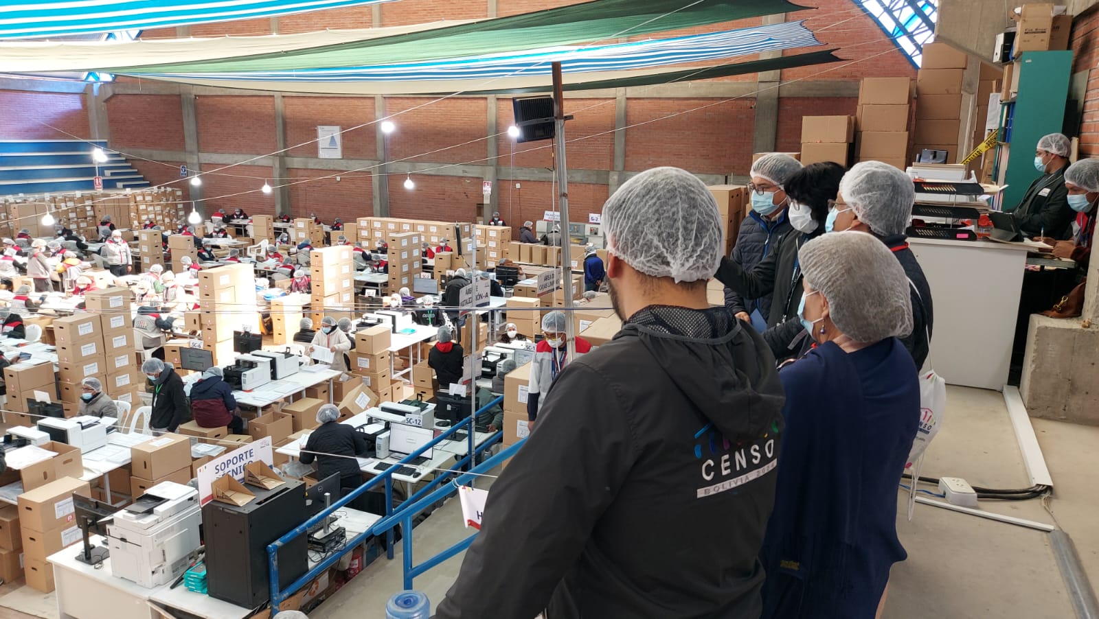 Autoridades de Santa Cruz, Beni y Pando están invitadas a visitar este lunes el Centro de Operaciones del Censo