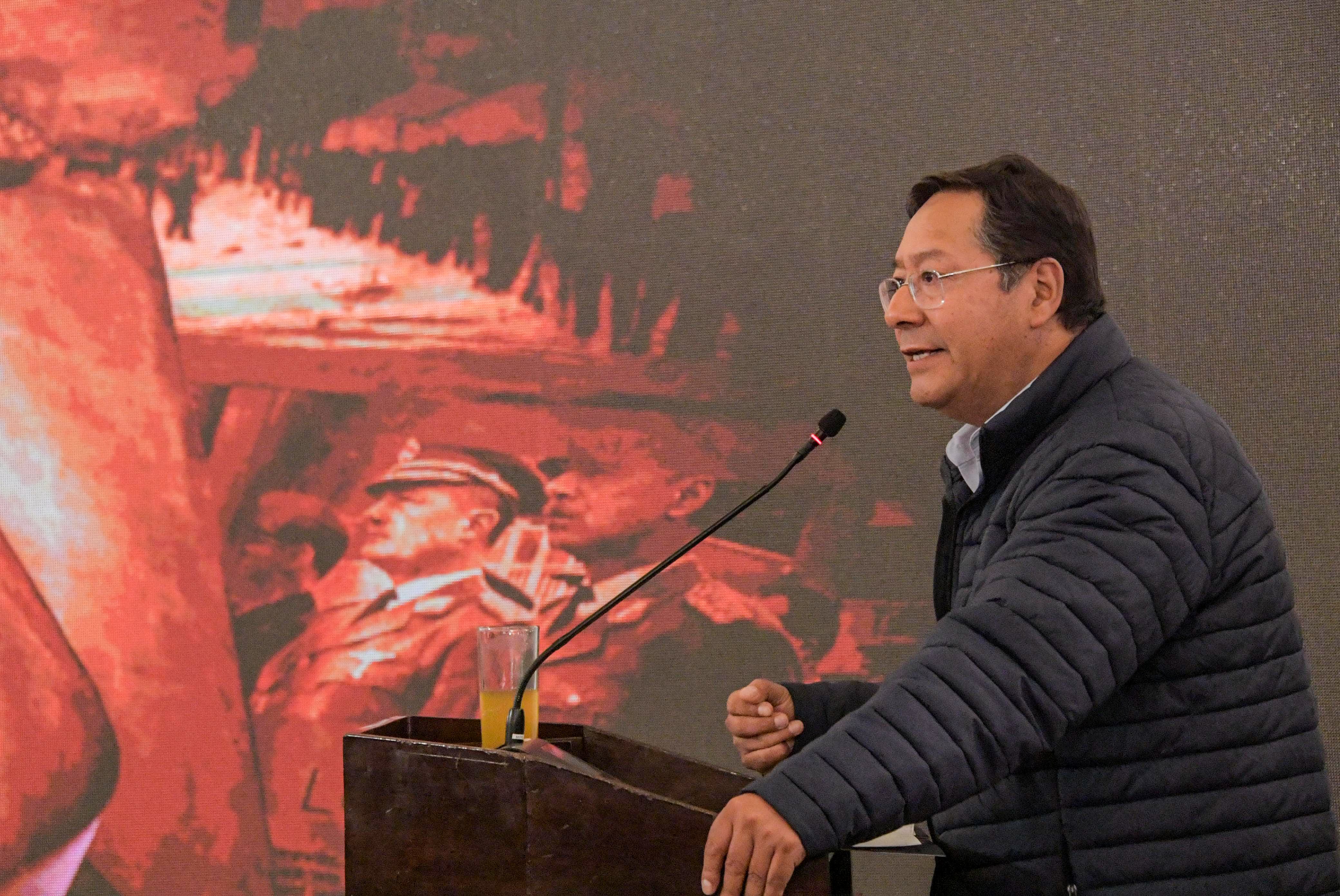 A un mes del golpe fallido, Arce agradece al pueblo y le pide estar en apronte ante nuevas amenazas a la democracia