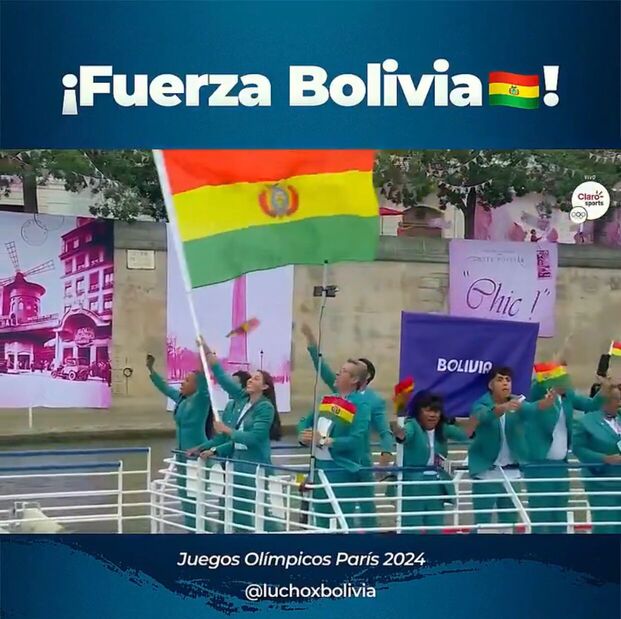 Arce desea éxito a la delegación boliviana que participa de las olimpiadas de París