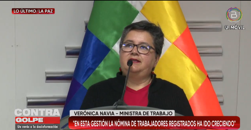En Bolivia el número de trabajadores registrados en el primer semestre llega a 521.379, la masa laboral crece