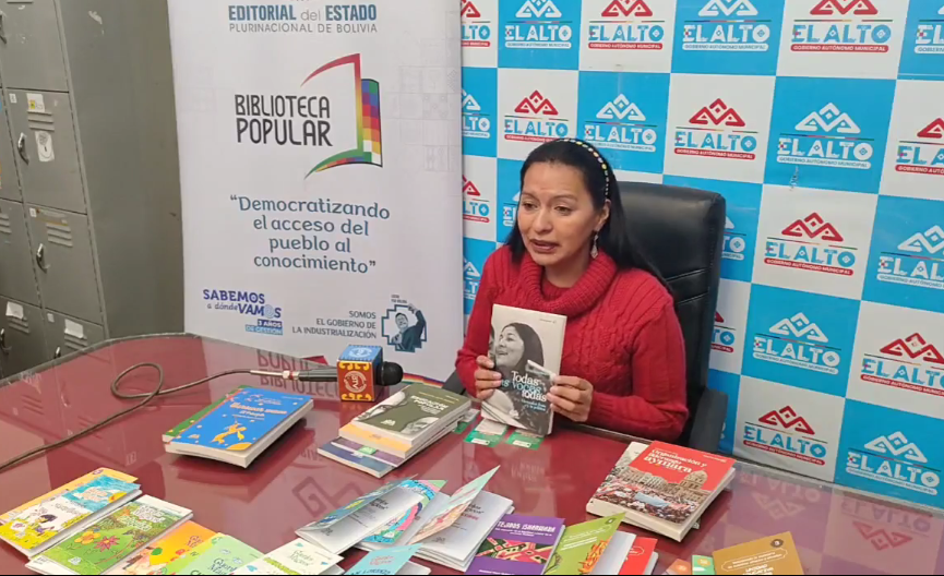 Editorial del Estado lleva a la FIL de La Paz biografía de Sosa y “El Principito” traducido en tres idiomas 