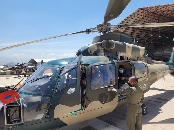 Sobrevuelan Santa Cruz para identificar situación real de incendios