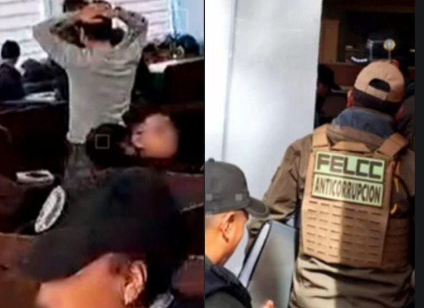 Aprehendidos por ciberestafa internacional son puestos ante un juez cautelar en Santa Cruz