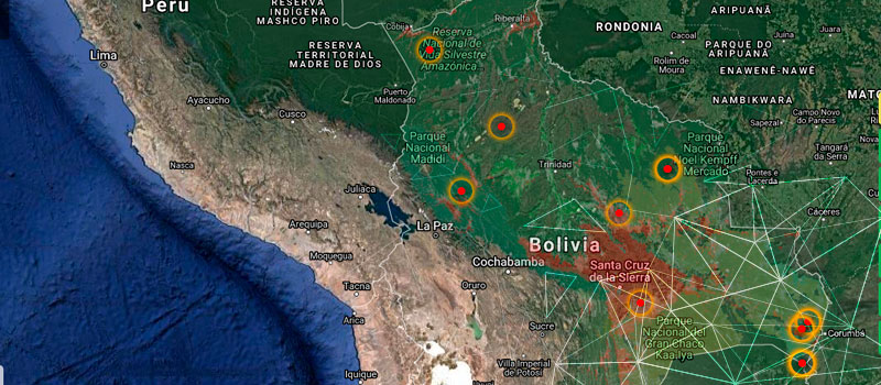 Reportan reducción de focos de calor en el país en menos de 24 horas