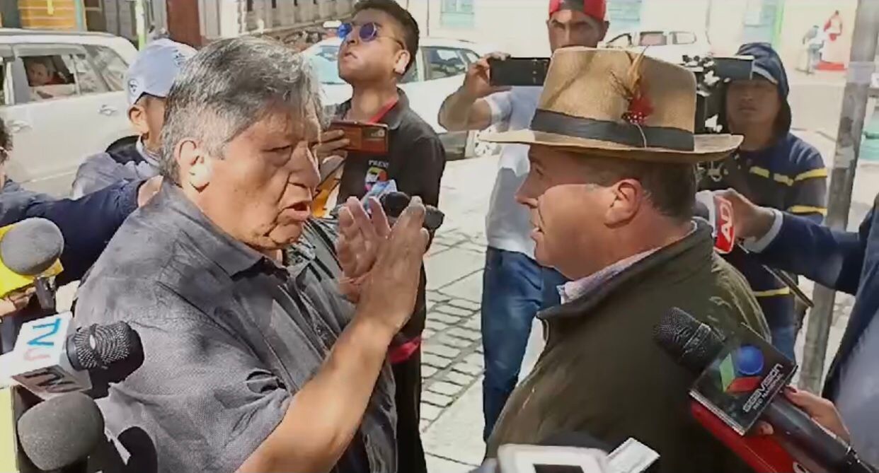 Dirigente del Conade y diputado Roca a punto de llegar a los golpes en medio de insultos