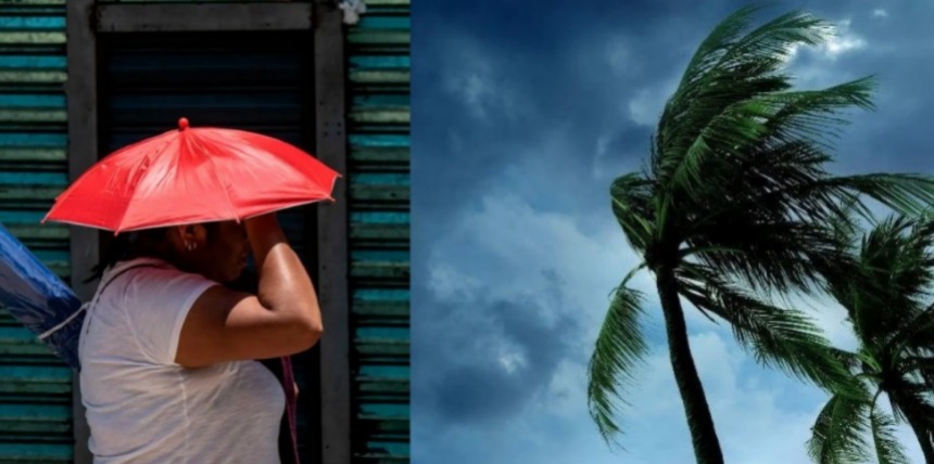 Defensa Civil: Rigen alertas naranjas por el ascenso de temperatura y fuertes vientos en el territorio nacional