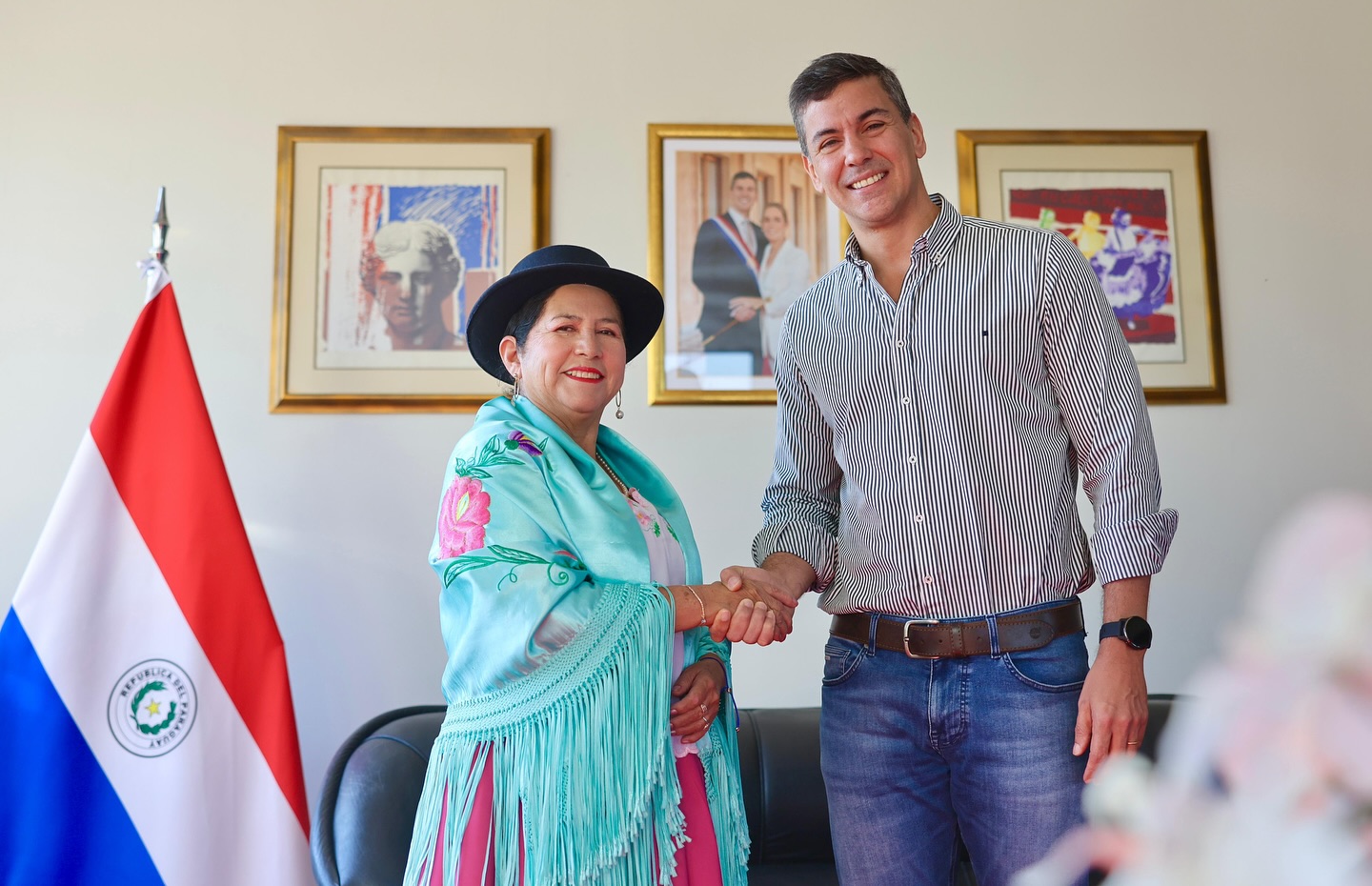 Bolivia y Paraguay conmemoran la firma del protocolo de “Paz del Chaco” y reafirman los lazos de hermandad
