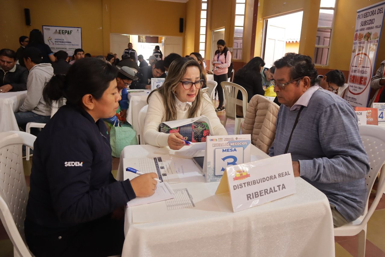 Sedem logra más de Bs 20 millones en intenciones de negocios en Tarija