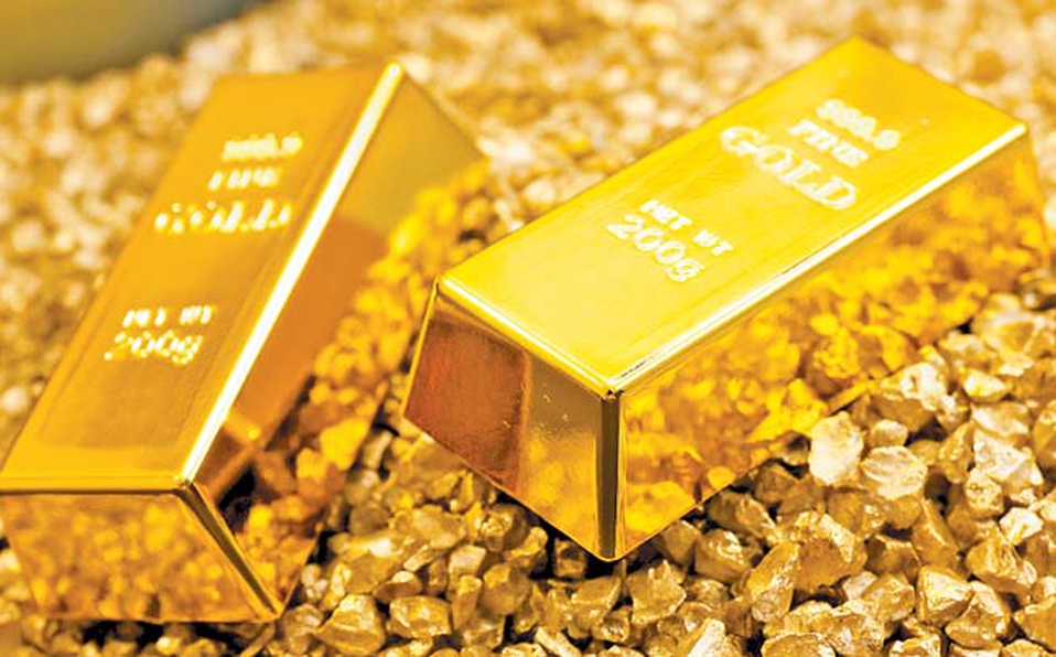 Por quinto mes consecutivo cotización del oro va en ascenso y llega a los $us 2.351,13 la onza troy