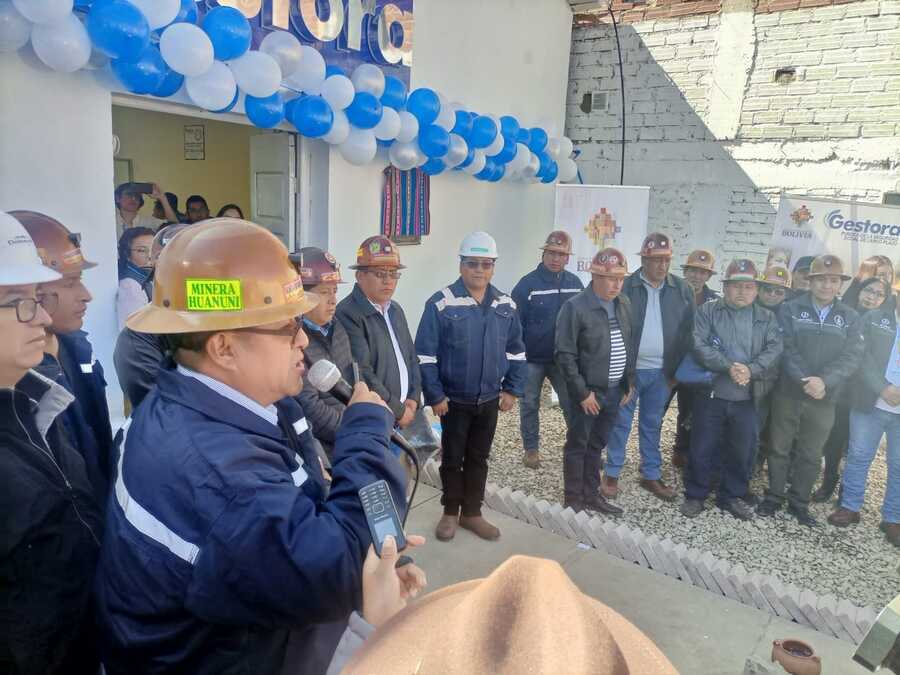 La Gestora Pública inaugura agencia en Huanuni para brindar un servicio “eficiente y con calidez” a los trabajadores