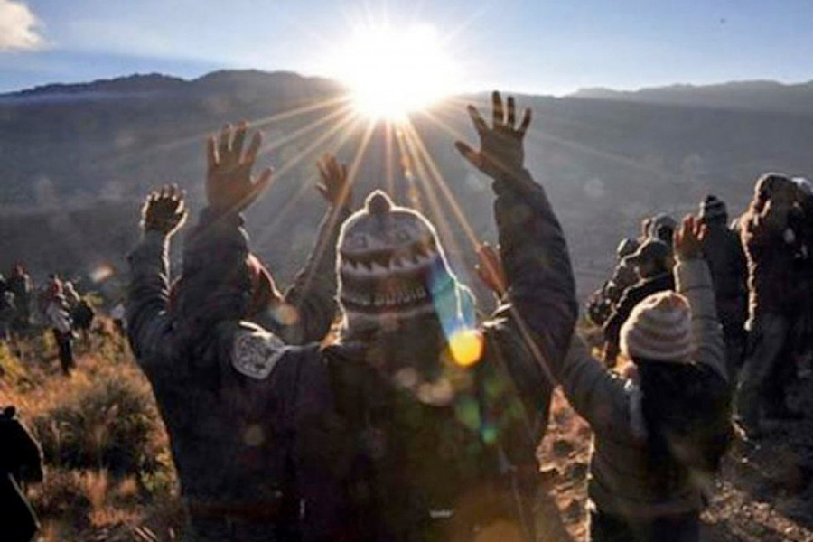 Alistan el santuario de Chataquilla para celebrar el Año Nuevo Andino Amazónico 5532 en Sucre