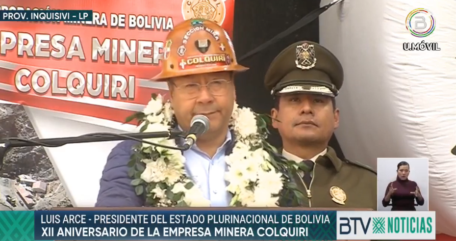 Presidente insta a “cuidar la nacionalización” de las empresas mineras para evitar la “experiencia amarga en hidrocarburos”