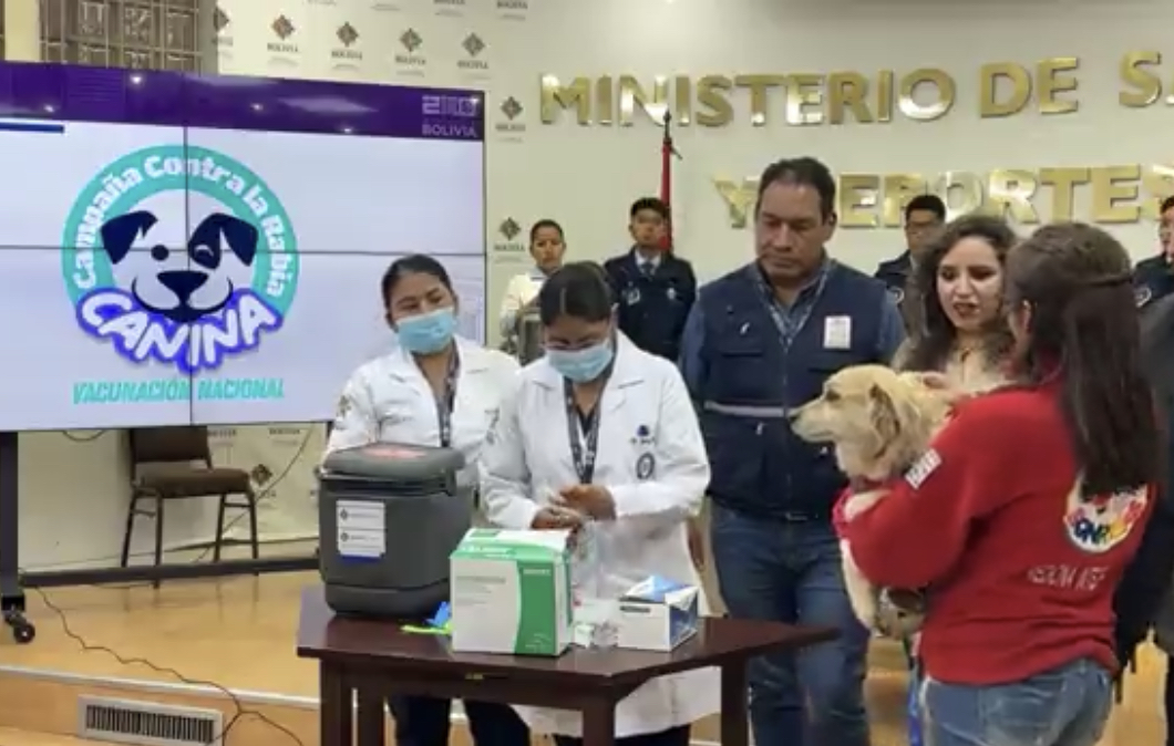 Salud dispone 3,6 millones de dosis para la campaña de inmunización antirrábica del fin de semana