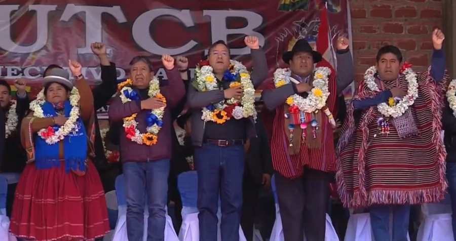 Arce asegura que la Csutcb tiene el reto de liderar la recuperación del instrumento político