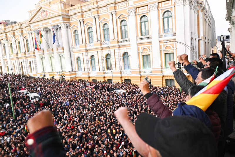 Choquehuanca destaca defensa de la democracia y pide juzgar a Zúñiga “con todo el rigor de la ley”