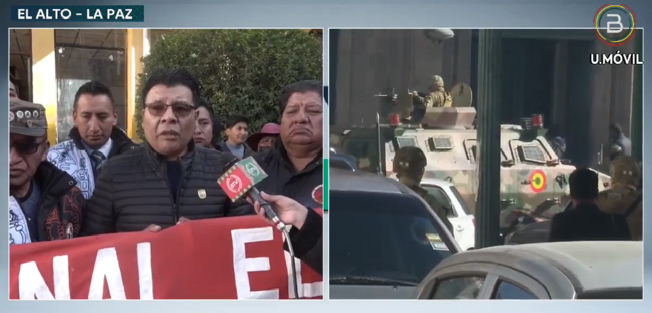 Organizaciones sociales de El Alto levantan bloqueo de vías, pero mantienen la emergencia