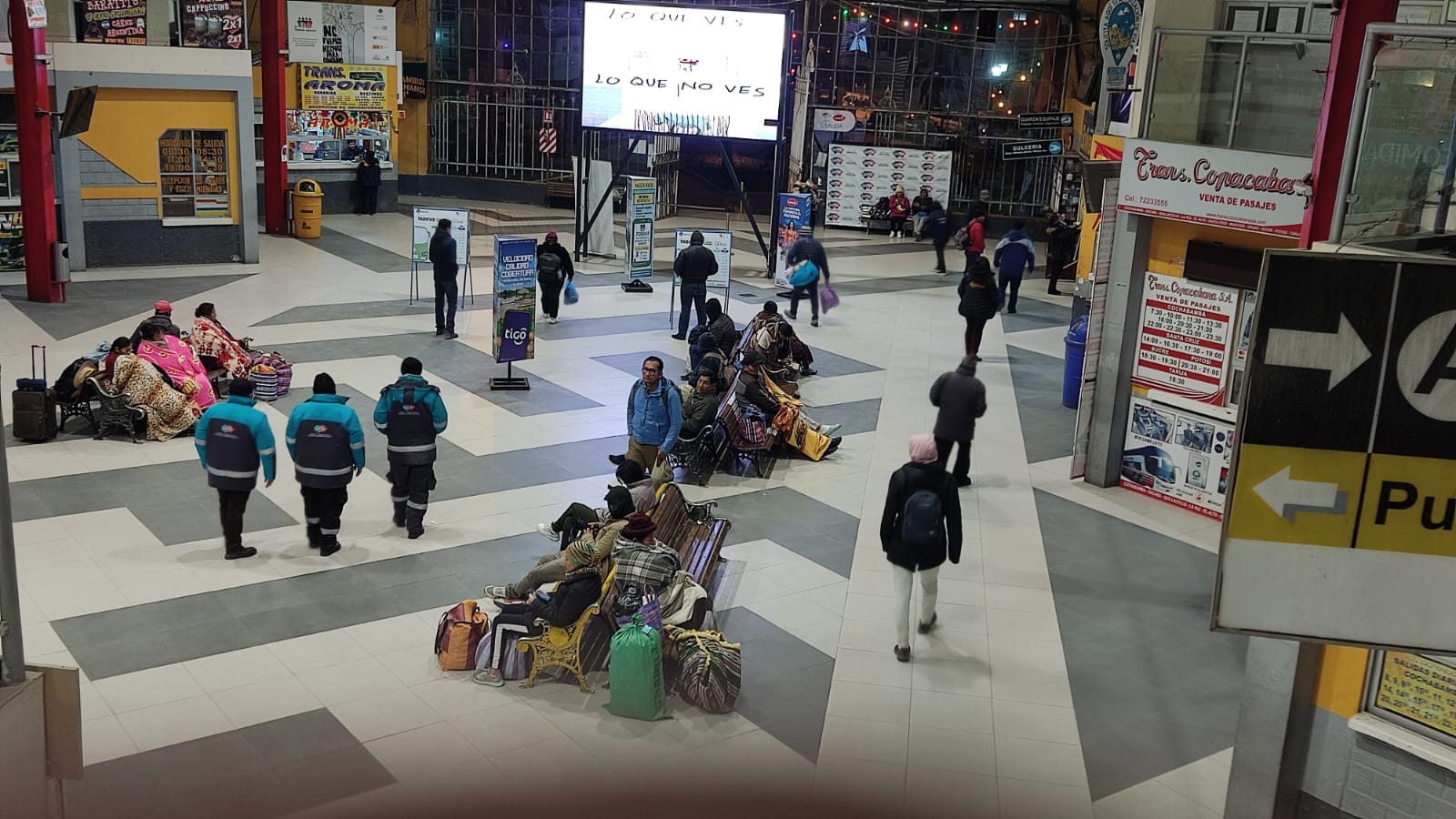 ATT intensifica operativos de control en terminales por inicio de vacaciones invernales