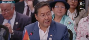 Arce demanda en la Celac redoblar esfuerzos para un cese al fuego y solución del conflicto en Gaza