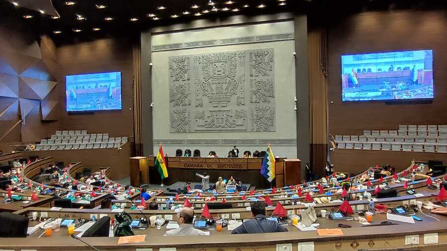 Cámara de Diputados reinstala sesión en medio de incidentes y agresiones