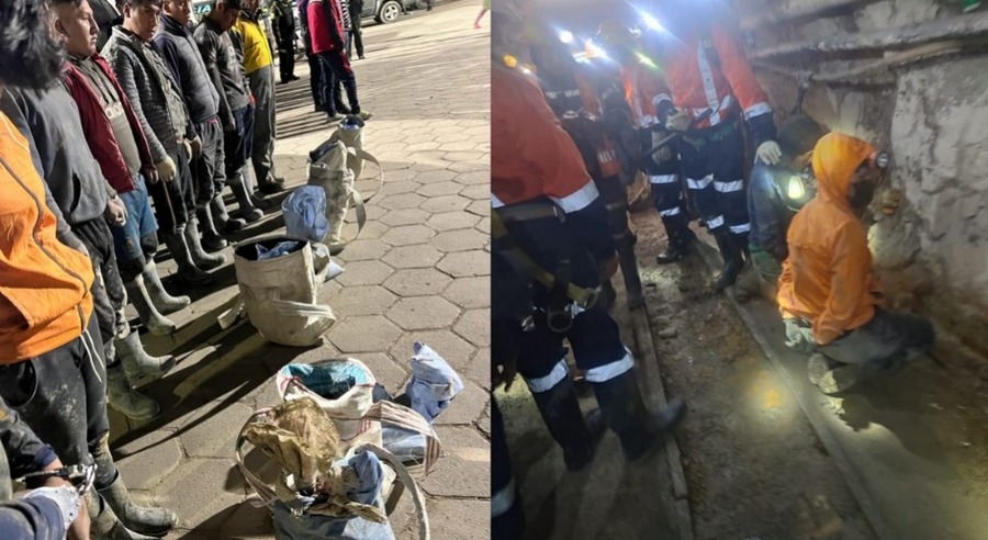 Policía aprehende a 34 “jukus” y arresta a 13 personas en el municipio de Porco