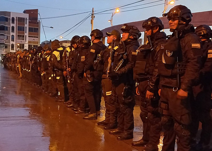 Seguridad ciudadana desplaza a 1.000 policías en la ciudad de El Alto durante días festivos