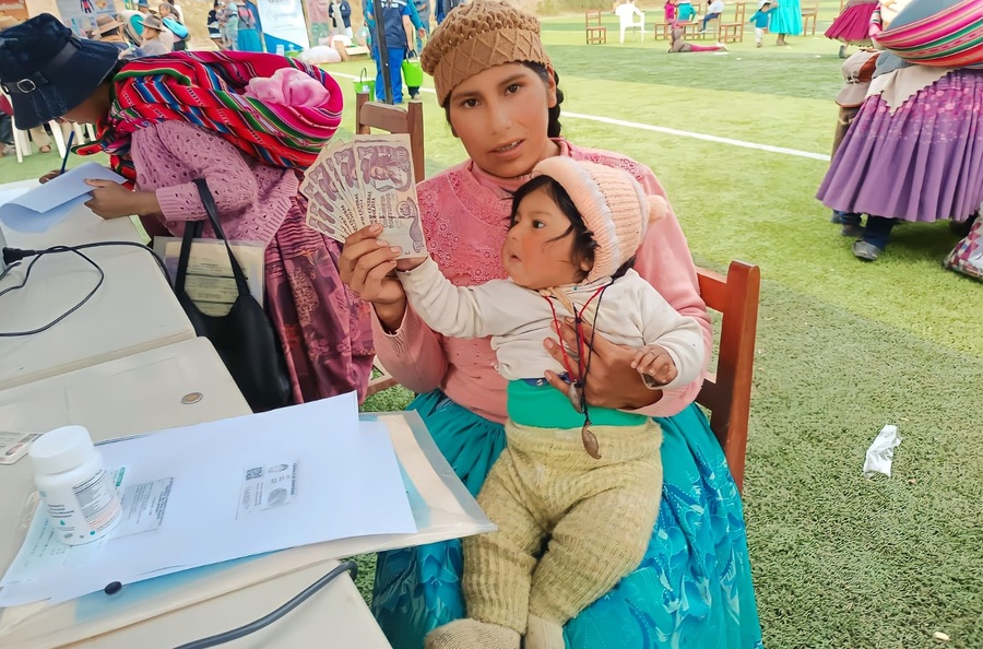 Proyectan aumentar a Bs 8 millones pago del Bono Juana Azurduy en Tarija 