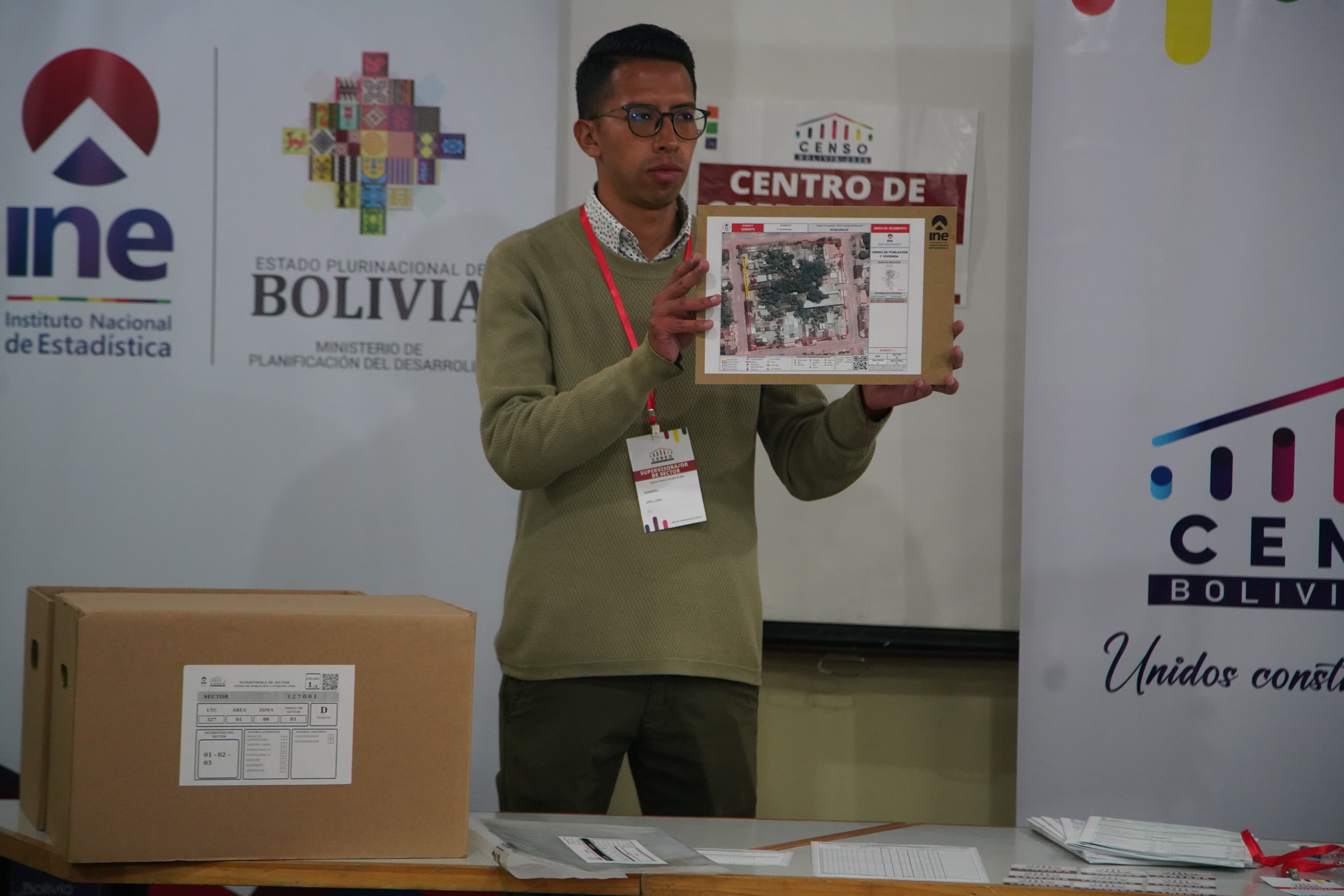 INE garantiza 31.000 cajas censales para La Paz y prevé llegar al 100% de capacitaciones hasta el 20 de este mes