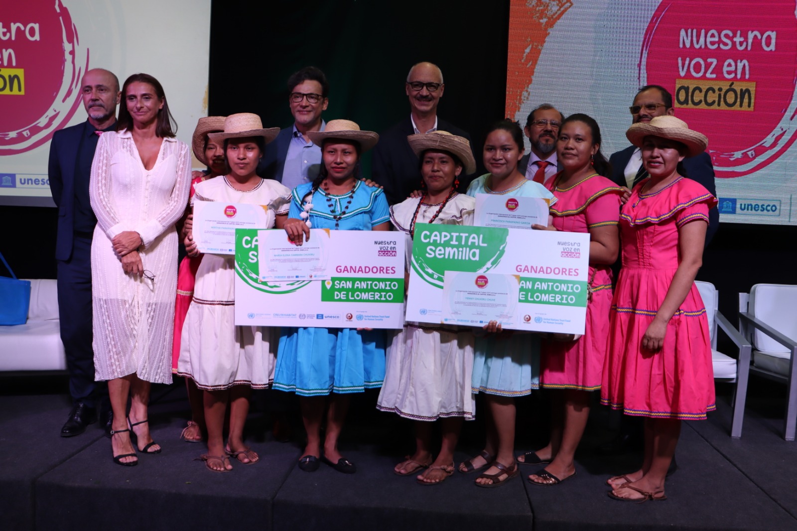 Jóvenes de la Chiquitanía reciben capital semilla para emprendimientos productivos y de protección al patrimonio cultural