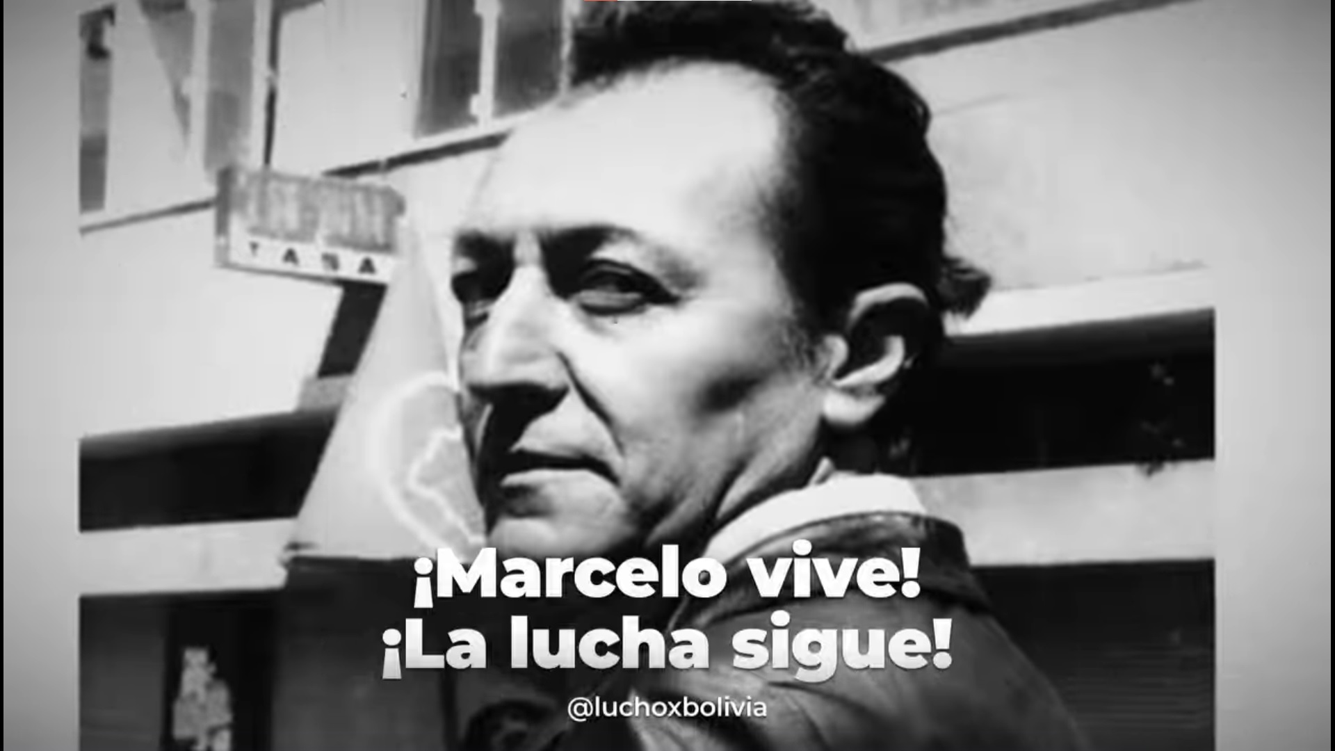 Arce evoca a Marcelo Quiroga Santa Cruz y afirma que su pensamiento es la fuerza para seguir la lucha por la Patria