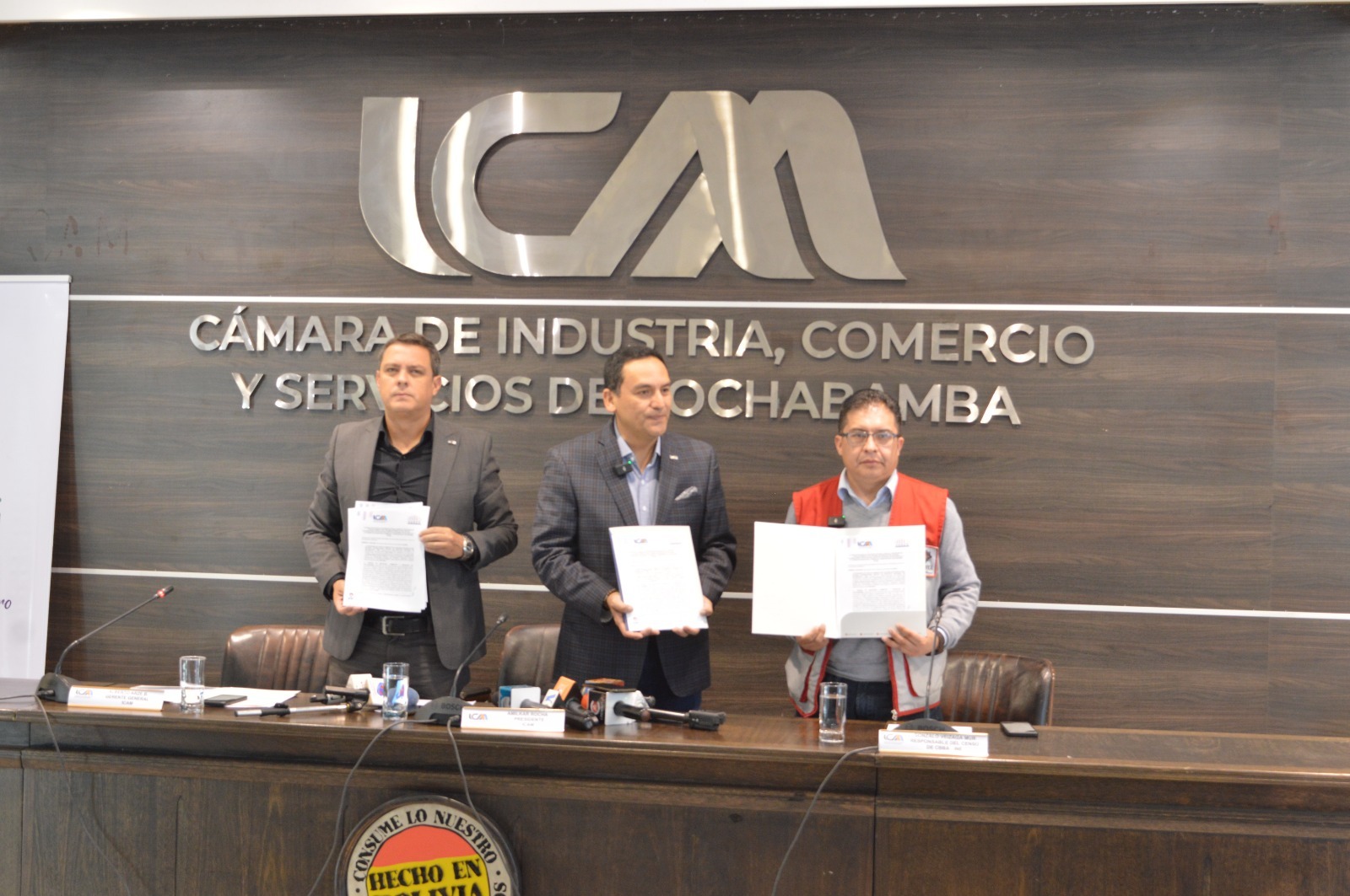 INE y Cámara de Industrias de Cochabamba fortalecen acciones rumbo al Censo 2024
