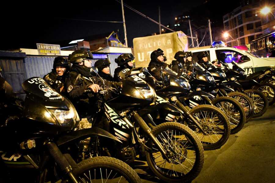 Desplazarán el sábado 5.000 policías en La Paz para garantizar el censo y dar seguridad a la población