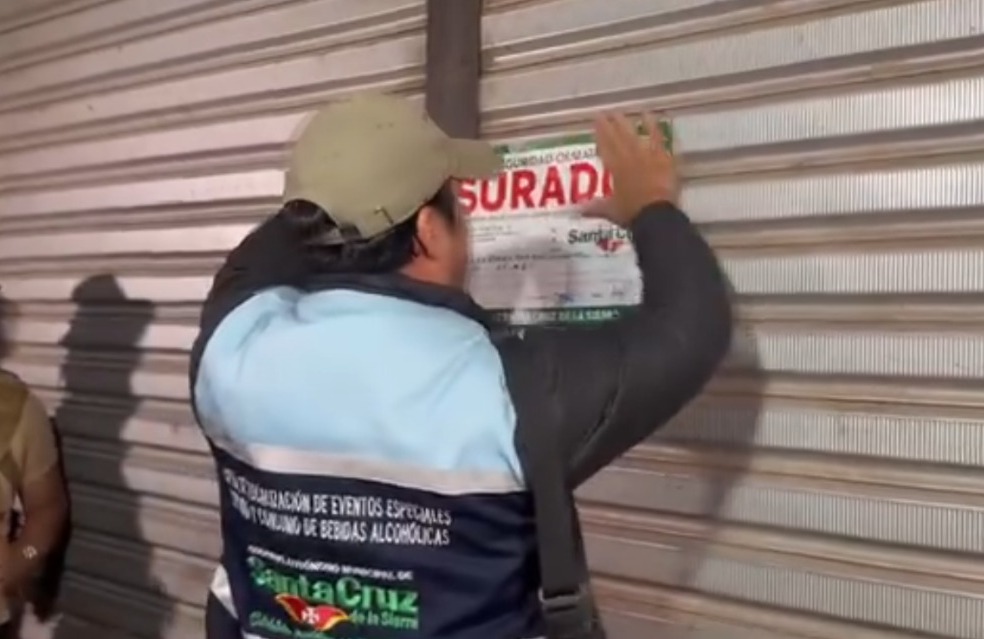 Clausuran a más de 10 locales en Santa Cruz por infringir el “Auto de Buen Gobierno”