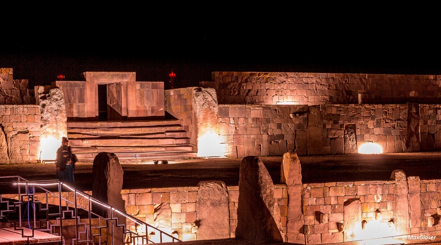 Invitan a un recorrido nocturno gratuito por el complejo arqueológico de Tiwanaku Invitan a un recorrido nocturno gratuito por el complejo arqueológico de Tiwanaku 