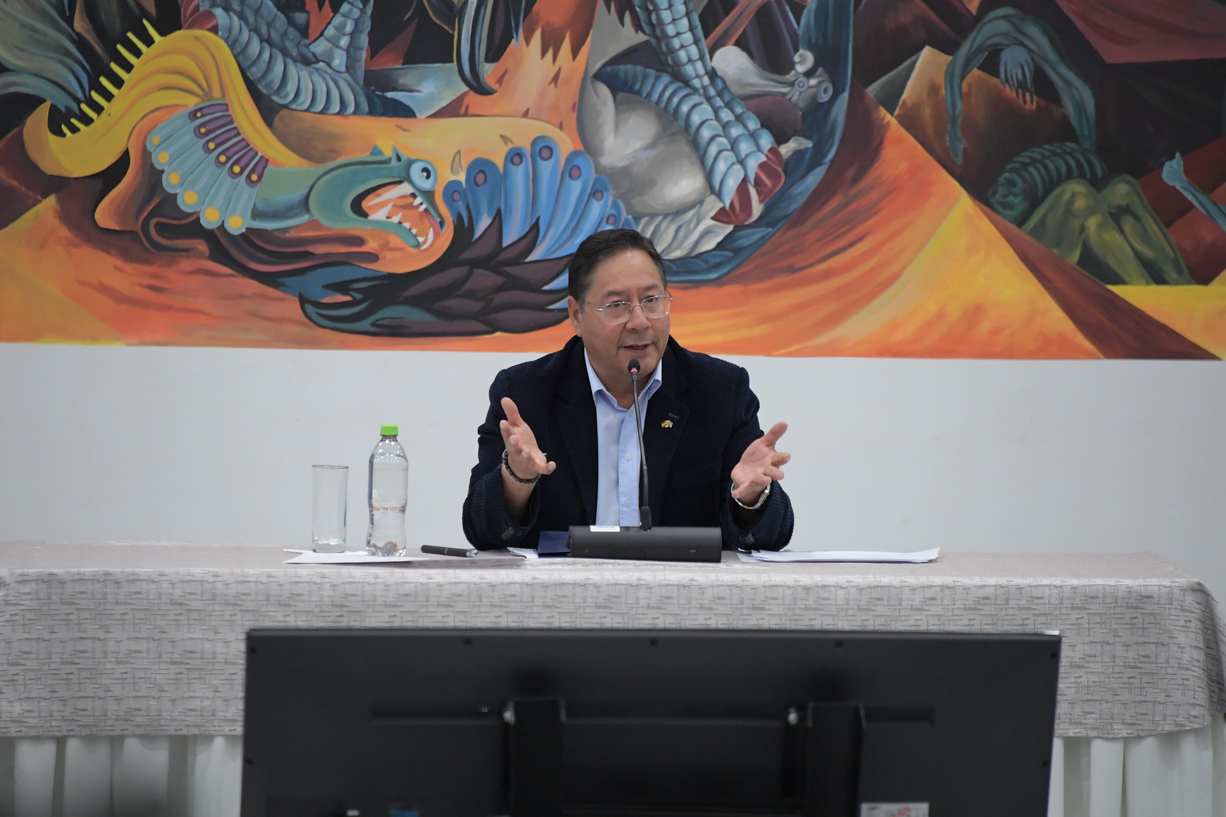 Arce destaca estabilización de las RIN y asegura que el “golpe más fuerte” pasó