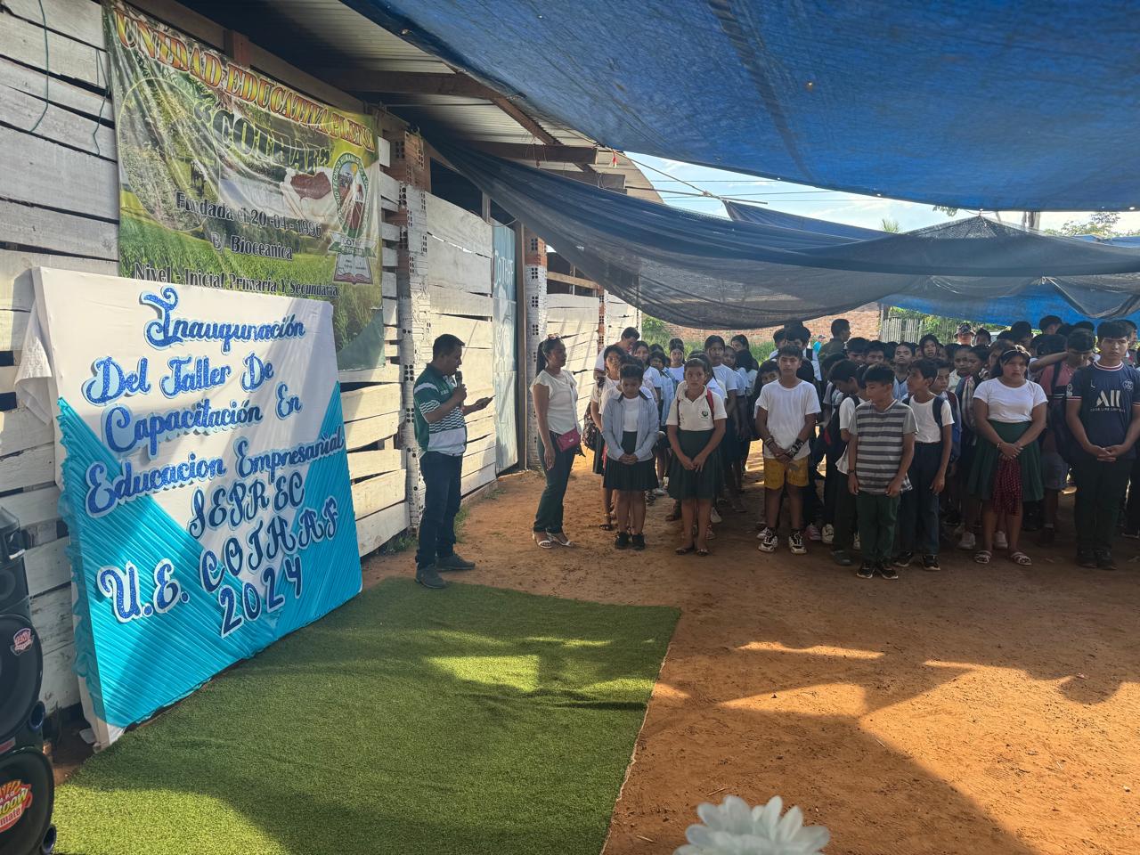 Programa de educación empresarial del Seprec capacita a jóvenes en la amazonia boliviana 