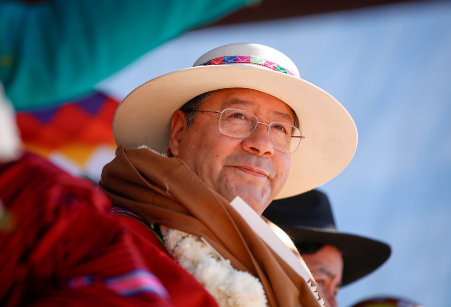 Arce asegura que la “envidia de algunos” y el contexto externo no frenará la entrega de obras y la gestión