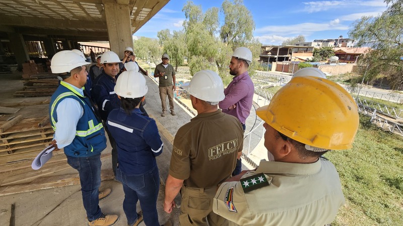 Construcción de la Felcv Integral en Cochabamba llega al 40% de avance, prevén entregarla en abril de 2025