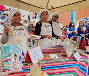 Nutrimama, almendras, quinua y leche están entre los nueve productos entregados gratuitamente a mujeres embarazadas