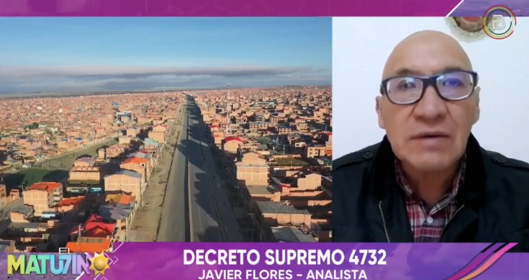 Analista advierte que desinformación sobre el DS 4732 busca acortar el mandato de Arce