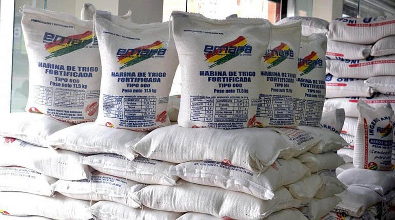 Emapa reitera que cuenta con volúmenes suficientes de harina para abastecer a panificadores 
