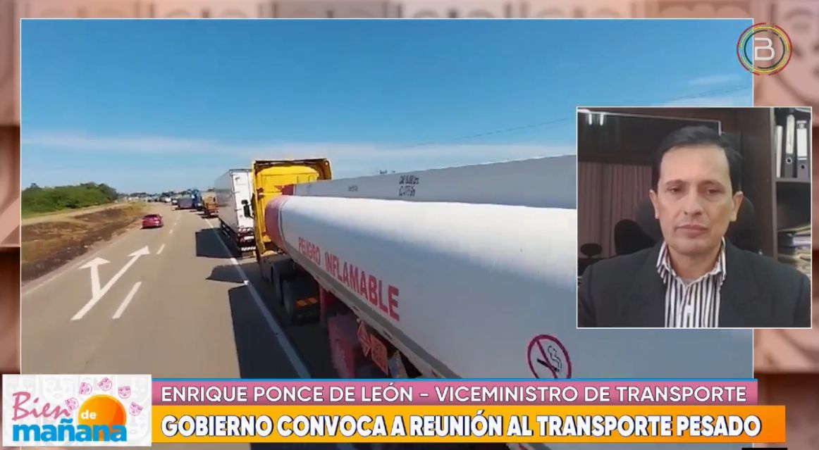 Gobierno exhorta al transporte pesado a entablar un “diálogo sincero” para atender sus necesidades