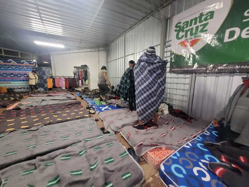 Albergue municipal transitorio recibió a 280 personas en situación de calle en Santa Cruz