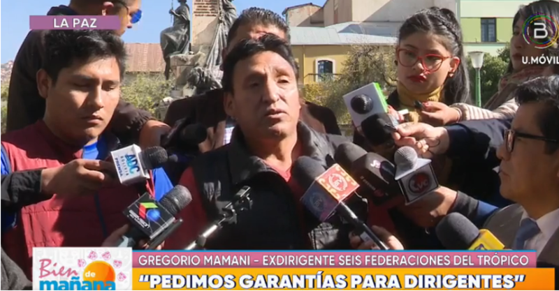 Denuncian expulsión de dirigentes de las seis federaciones del Trópico por buscar proyectos con el Gobierno