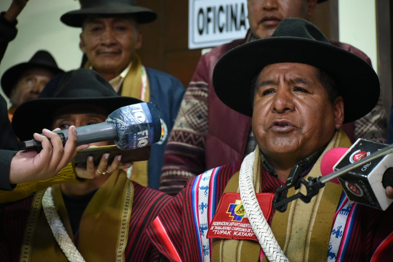 Federación Tupac Katari denuncia que diputados a fines a Morales buscan sabotear su congreso