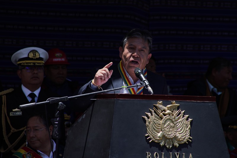 Choquehuanca pide disculpas por la violencia y actitud antidemocrática de evistas en el Legislativo