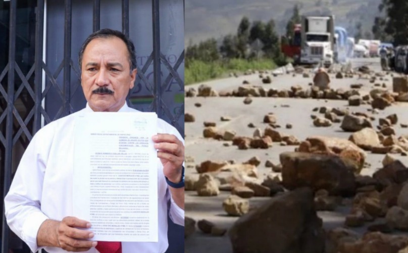 Fiscalía amplía investigación a terrorismo por bloqueo evista, juez de Sipe Sipe traslada el proceso a La Paz