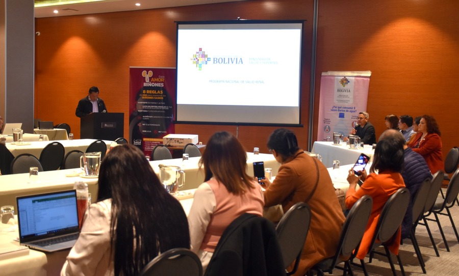 Bolivia diseña Plan Nacional para atención y prevención de la enfermedad renal crónica