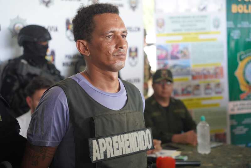 En San Ignacio capturan a un miembro de la organización criminal Comando Vermelho
